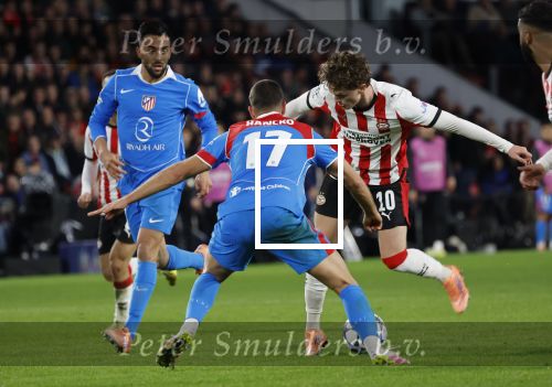 Eindhoven, 9 December 2025
PSV-Atletico Madrid, eindstand 2-3 CL
Championsleague