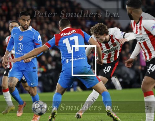 Eindhoven, 9 December 2025
PSV-Atletico Madrid, eindstand 2-3 CL
Championsleague