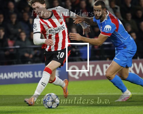 Eindhoven, 9 December 2025
PSV-Atletico Madrid, eindstand 2-3 CL
Championsleague
Paul Wanner met David Hancko