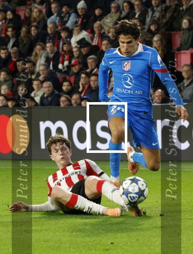 Eindhoven, 9 December 2025
PSV-Atletico Madrid, eindstand 2-3 CL
Championsleague