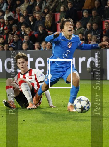 Eindhoven, 9 December 2025
PSV-Atletico Madrid, eindstand 2-3 CL
Championsleague