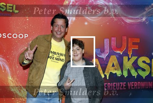 Amsterdam 7 december 2025
Premiere Juf Braaksel in Pathe Noord . Steven Kazan kwam met zijn zoon