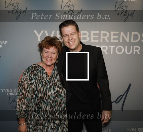 Bussum 8 december 2025
Premiere theatwershow Voor Altijd van Yves Berendse in t Spant.
Sven Versteeg met zijn moeder