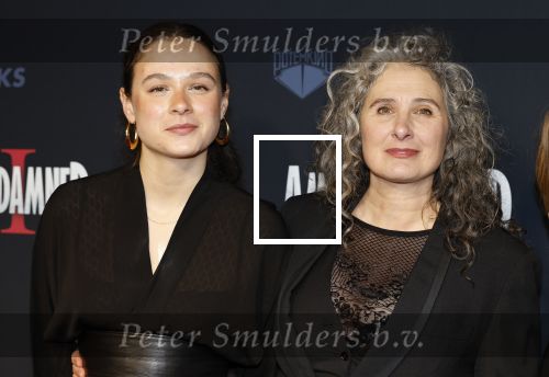 Amsterdam 1 december 2025
Premiere Amsterdamned II in Tuschinski . De hoofdrollen worden gespeeld door Huub Stapel tatum Dagelet en Holly Brood .  Tamar van den Dop met dochter