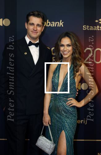 Papendal 17 december 2025
Sportgala waar oa de sportman en sportvrouw van het jaar gekozen worden . Theo Bos met partner