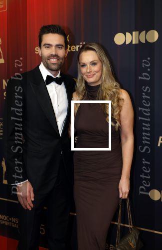 Papendal 17 december 2025
Sportgala waar oa de sportman en sportvrouw van het jaar gekozen worden . Tom Dumoulin met zijn vriendin Maxime Nieman