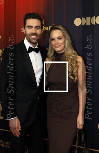 Papendal 17 december 2025
Sportgala waar oa de sportman en sportvrouw van het jaar gekozen worden . Tom Dumoulin met zijn vriendin Maxime Nieman
