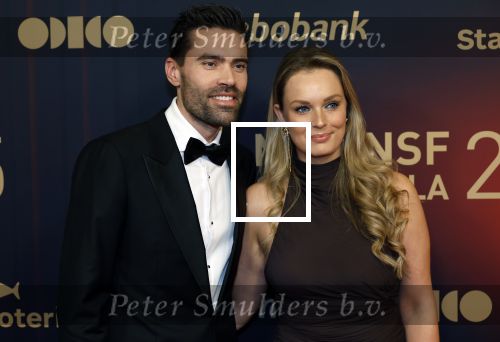 Papendal 17 december 2025
Sportgala waar oa de sportman en sportvrouw van het jaar gekozen worden . Tom Dumoulin met zijn vriendin Maxime Nieman