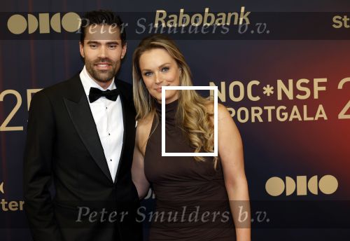 Papendal 17 december 2025
Sportgala waar oa de sportman en sportvrouw van het jaar gekozen worden . Tom Dumoulin met zijn vriendin Maxime Nieman