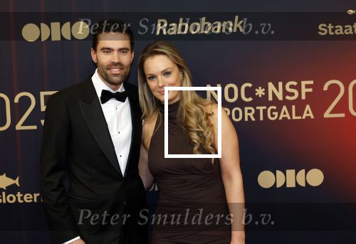 Papendal 17 december 2025
Sportgala waar oa de sportman en sportvrouw van het jaar gekozen worden . Tom Dumoulin met zijn vriendin Maxime Nieman