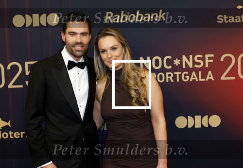 Papendal 17 december 2025
Sportgala waar oa de sportman en sportvrouw van het jaar gekozen worden . Tom Dumoulin met zijn vriendin Maxime Nieman