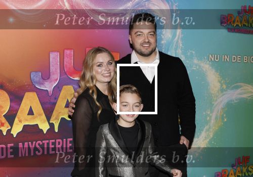 Amsterdam 7 december 2025
Premiere Juf Braaksel in Pathe Noord . Tomas Breemen ( Handigetips) met gezin