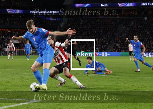 Eindhoven, 9 December 2025
PSV-Atletico Madrid, eindstand 2-3 CL
Championsleague
Yarek Gasiorowski