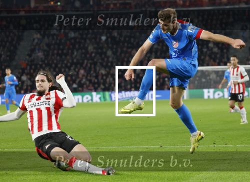 Eindhoven, 9 December 2025
PSV-Atletico Madrid, eindstand 2-3 CL
Championsleague