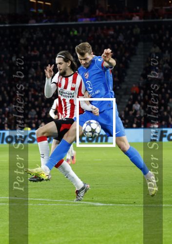 Eindhoven, 9 December 2025
PSV-Atletico Madrid, eindstand 2-3 CL
Championsleague
Yarek Gasiorowski