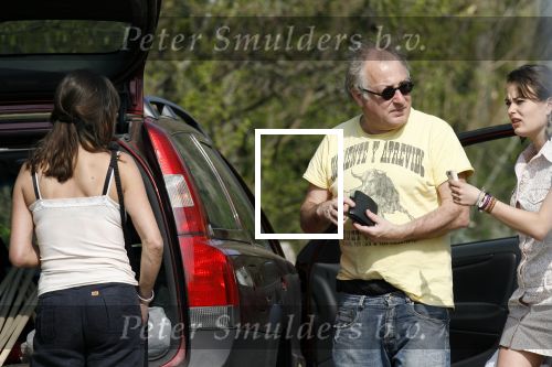 Bergen aan zee 6 mei 2006
Youp van t Hek  met zijn dochter en vrouw Debbie Petter
Peter Smulders bv