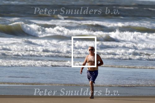 Bergen aan Zee 31 juli 2007
Youp van t Hek en zjn vrouw Debbie Petter op het strand.
Peter Smulders bv