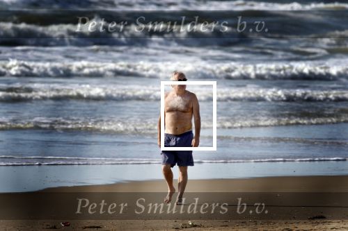 Bergen aan Zee 31 juli 2007
Youp van t Hek en zjn vrouw Debbie Petter op het strand.
Peter Smulders bv