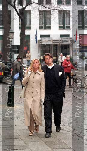 Maastricht. 23 januari 1999
Emile Ratelband met zijn nieuwe vriendin