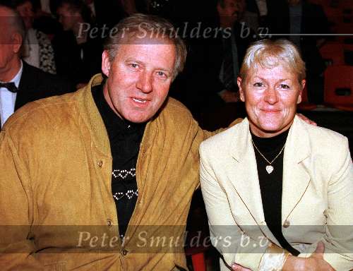 Koos Alberts met vrouw Joke Alberts