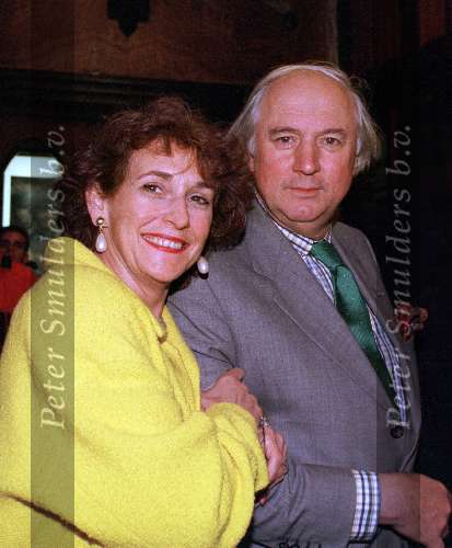 Mathijs v Heijninge met vrouw 1998