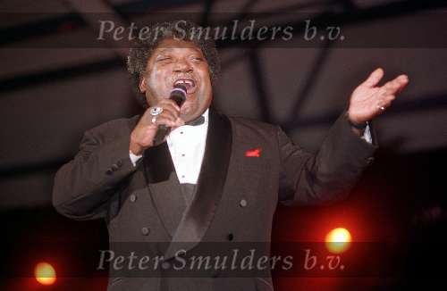 Hasselt Vrijdag 8 januari 1999
Optreden Percy Sledge