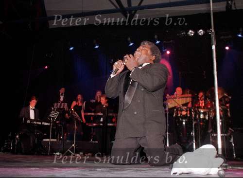 Hasselt (Belgie)  Vrijdag 8 januari 1999
Optreden Percy Sledge