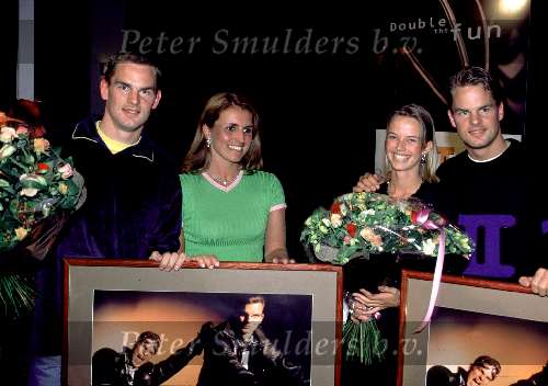 Ronald de Boer & Frank de Boer met hun vrouwen
1997