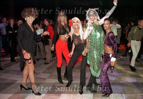 Rotterdam,  29 januari 1999
Fildagen met op de foto een aantal travestieten