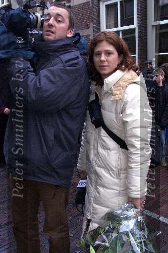Monninekendam 28 december 1999
Trouwen Frank de Boer
Barbara Barend in aktie