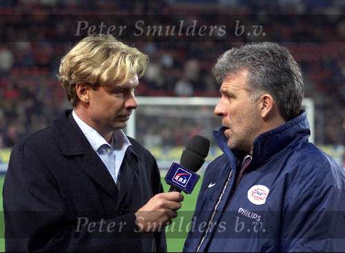 Eindhoven, 29 januari 2000
Wedstrijd om de Amstel Cup (1/8 finale), eindstand 0-2
Hans Kraaij Jr. intervieuwt Erik Gerets