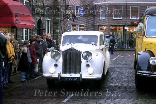 Monninekendam 28 december 1999
Trouwen Frank de Boer hier in de Rolls Royce