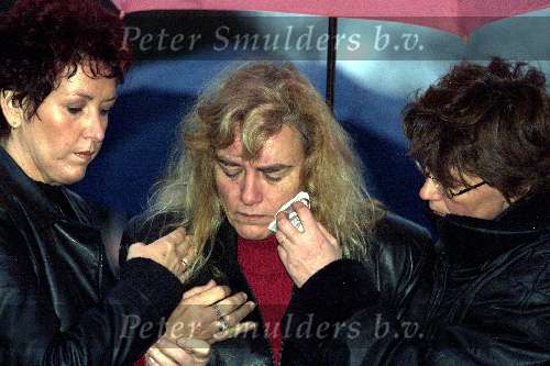 Begrafenis Rob v Wijk ( man van Alice Maywood )
5 januari 2001