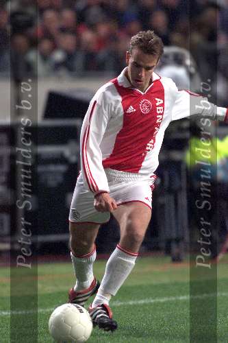 Amsterdam, 20 december 2000
Jubilleumwedstrijd tussen AJAX-Panathiakos
Andy v d Meyde
