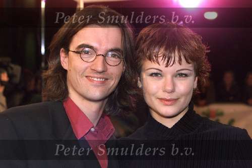 Amsterdam 29 januari 2001
Premiere nieuwe film Mel Gibson bij Pathe Arena.
Angela Schijf met vriend