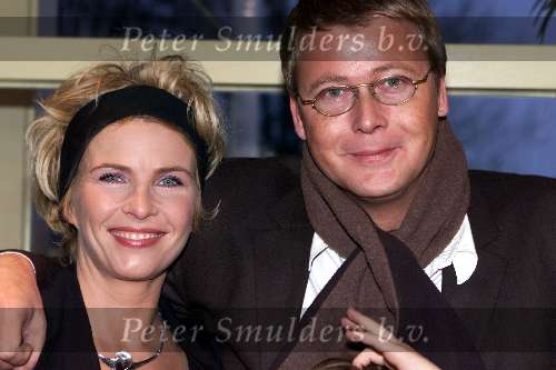 Nijkerk 1 januari 2001
Nieuwjaarsreceptie staatsloterijshow.
Anita Witsier met man
