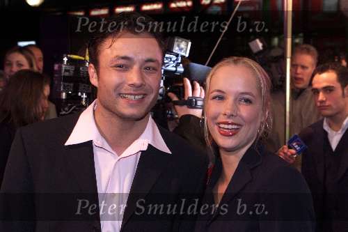 Amsterdam 29 januari 2001
Premiere nieuwe film Mel Gibson bij Pathe Arena.
BB Georgie en Kim BB