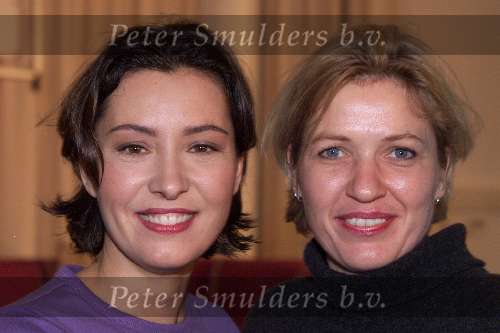 Huizen 3 januarie 2001
Persconferentie BB met Bianca, Robin en Koos.
Bianca BB met ex vriendin