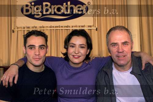 Huizen 3 januarie 2001
Persconferentie BB met Bianca BB, Robin BB  en Koos BB.