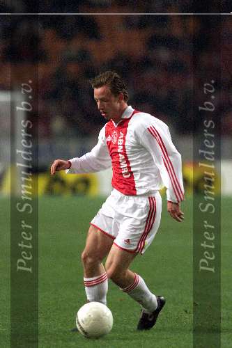 Amsterdam, 20 december 2000
Jubilleumwedstrijd tussen AJAX-Panathiakos
Cedric v d Gun