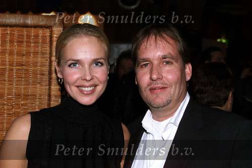 Uitgeest 17 januari 2001
Nieuwjaarsreceptie Henk Geels bij Bobs saloon.
Denise Boekhof  met man