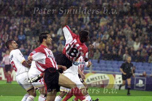 Arnhem 19 september 2001
in gelredome
PSV-Galatasaray 3-1
Eric Addo