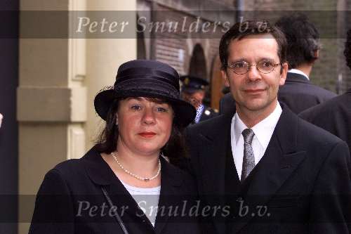 Den Haag 18 september 2001
Prinsjesdag 2001
Frank de Grave met zijn vrouw