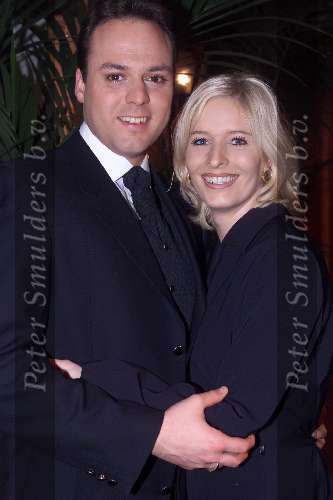 Nijkerk 1 januari 2001
Nieuwjaarsreceptie staatsloterijshow.
Frans Bauer en Mariska