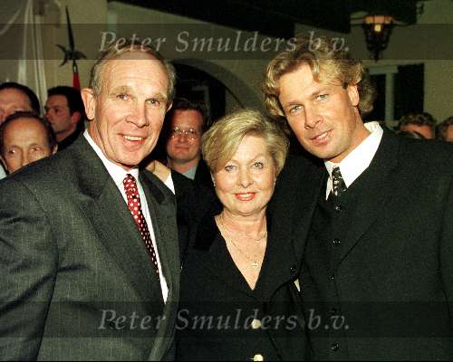 Hans Kraaij Jr. samen met zijn ouders
Hans Kraaij Sr.