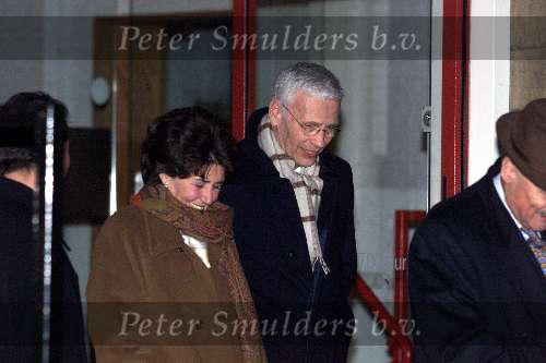 Amsterdam 31 januari 2001
Koningin Beatrix 63 jaar Maxima en Prins Willem Alexander.
Hans v d Broek met vrouw