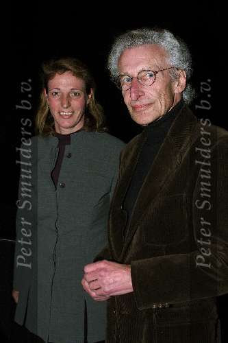 Amsterdam, 26 januari 2001
Premiere Lucifer 
Harry Mulisch met vrouw