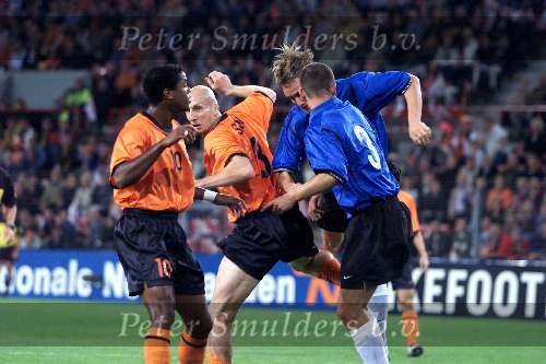 Eindhoven 5 september 2001
Nederland - Estland 5-0
Jaap Stam