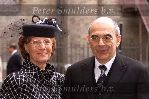 Den Haag 18 september 2001
Prinsjesdag 2001
Jan Pronk met vrouw