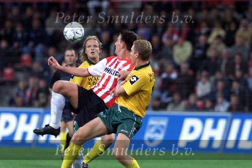 Eindhoven 8 september 2001
PSV-Fortuna sc
Jan Vennegoor of Hesselink